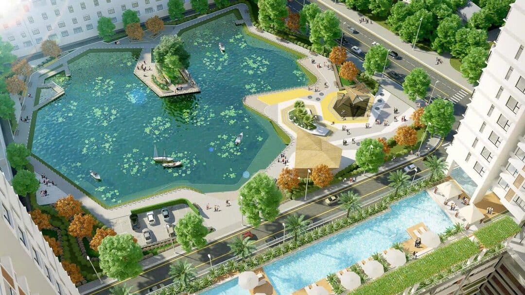 Thực tế tiến độ thi công dự án The Peak Garden Quận 7