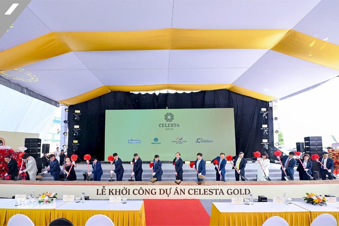 Vị trí thực tế dự án Celesta Gold trên trục đường Nguyễn Hữu Thọ
