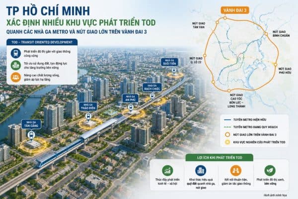 Quy hoạch bất động sản TP HCM 2026 - 2030