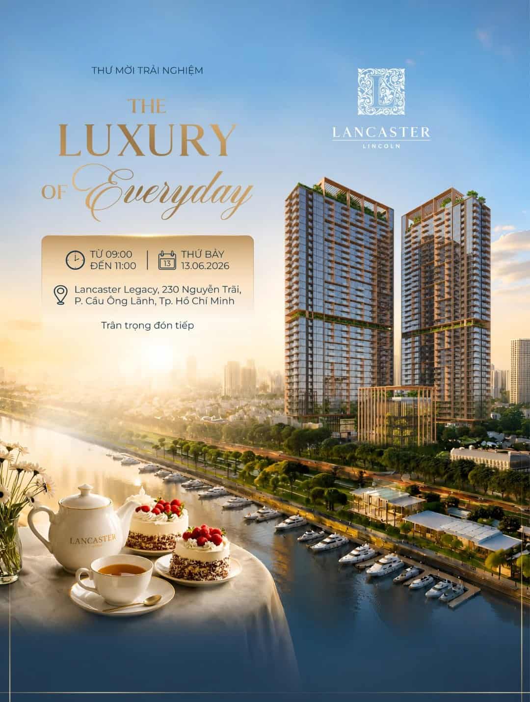The Luxury of Everyday Tại Lancaster Lincoln