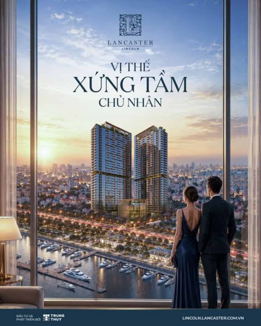 Không gian sống xa hoa và đẳng cấp dành cho chủ nhân căn hộ Lancaster Lincoln