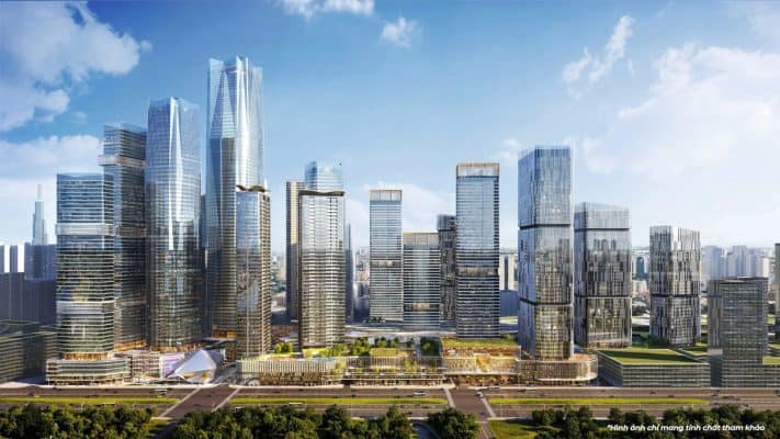 Phối cảnh dự án siêu phức hợp The Megapolis Thủ Thiêm