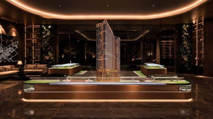 Phối cảnh kiến trúc tổng thể dự án The Collection 688